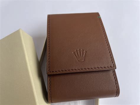 genuine rolex travel pouch|rolex watch case for sale.